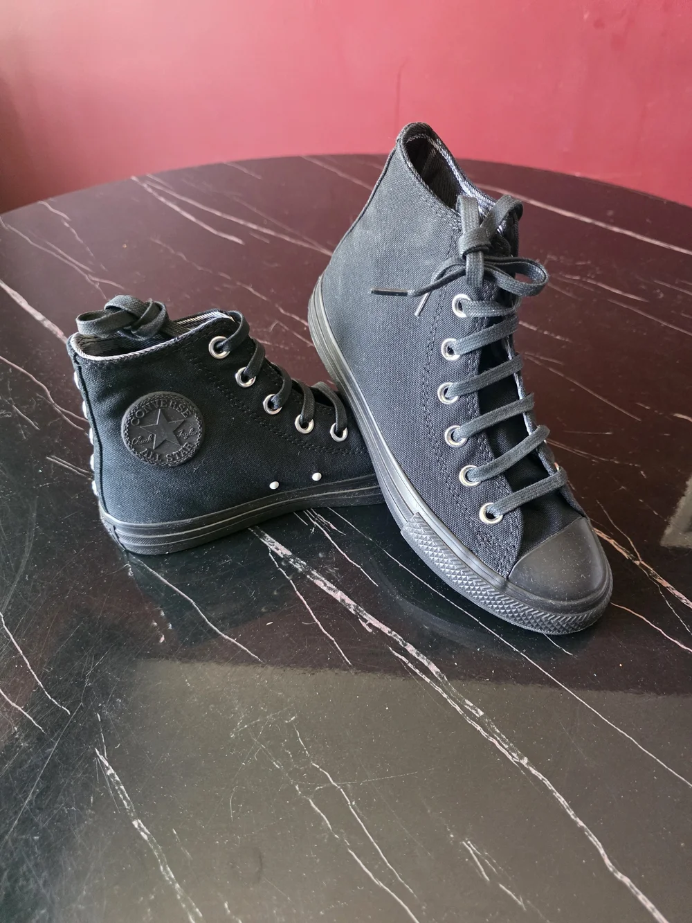 Converse Black Box with White Label